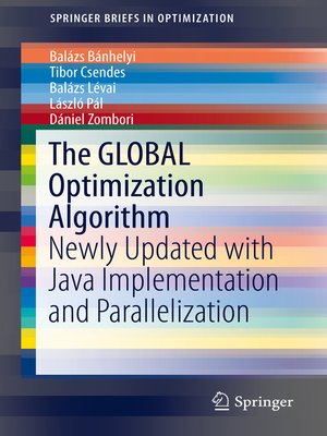 cover image of The GLOBAL Optimization Algorithm